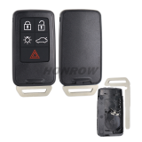 For Volvo 5 button  remote key blank