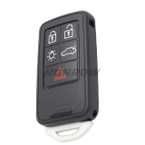 For Vol 5 button remote key blank with one battery clamp