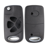 For Toyota 3+1 button Modified Flip Car Key Shell with TOY43 blade