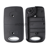 For Toyota 3 button modified folding remote key blank with Toy43 blade