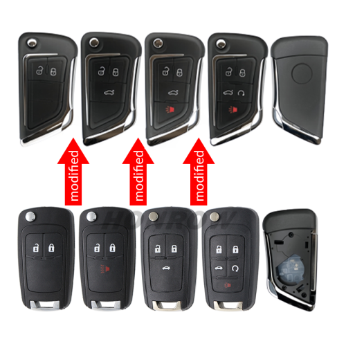 For Chevrolet modified  remote key shell please choose the key button