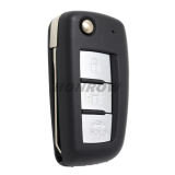 For Nis 3 button remote key blank