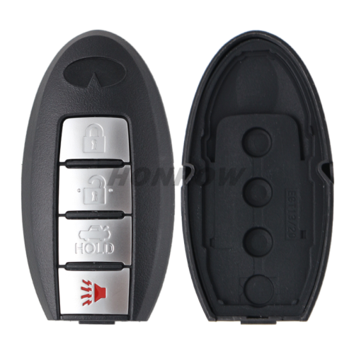 For Nis 3+1 button remote key blank with smart key