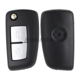 For Nissan 2 button remote key blank