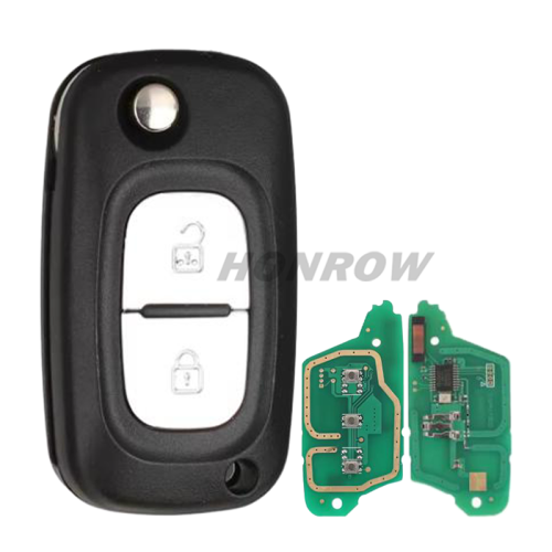 For Benz Citan 2 button remote key with ID46 PCF7961chip 433.92Mhz