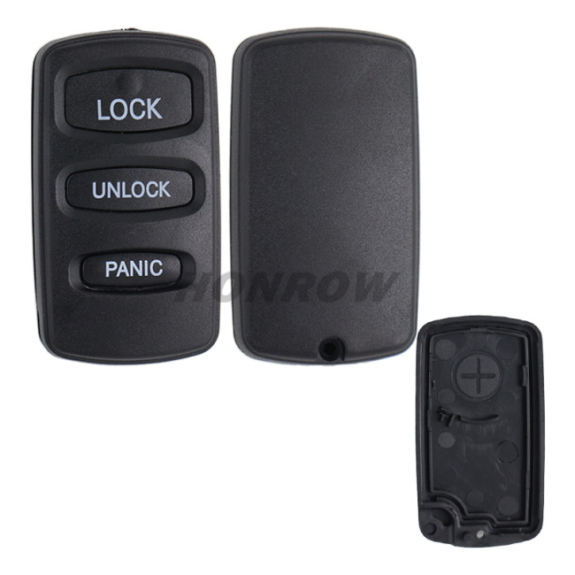 For Mit 3 button  remote key blank