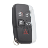 For high quality Landrover 4+1 button smart key with Keyless Go Feature with PCF7953 chip 433Mhz without logo