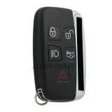 For high quality Landrover 4+1 button smart key with Keyless Go Feature with PCF7953 chip 433Mhz Jaguar logo