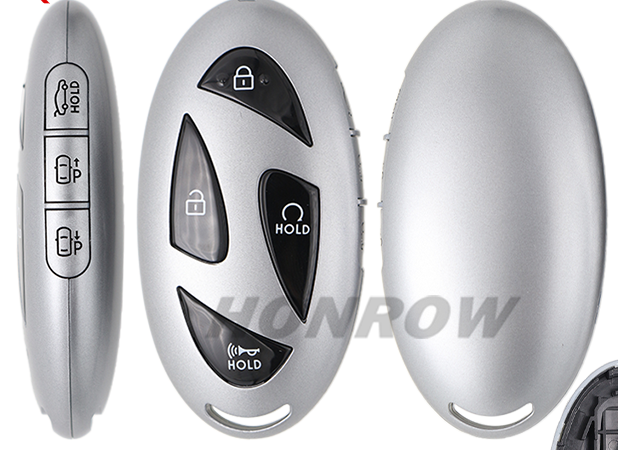 For Hyundai Sonata 6+1 buttons smart key with 433Mhz 4A chip  HITAG 128-bits AES ID4A NCF29AXM PN:95440-L1520 Fit Model: For Hyundai Sonata