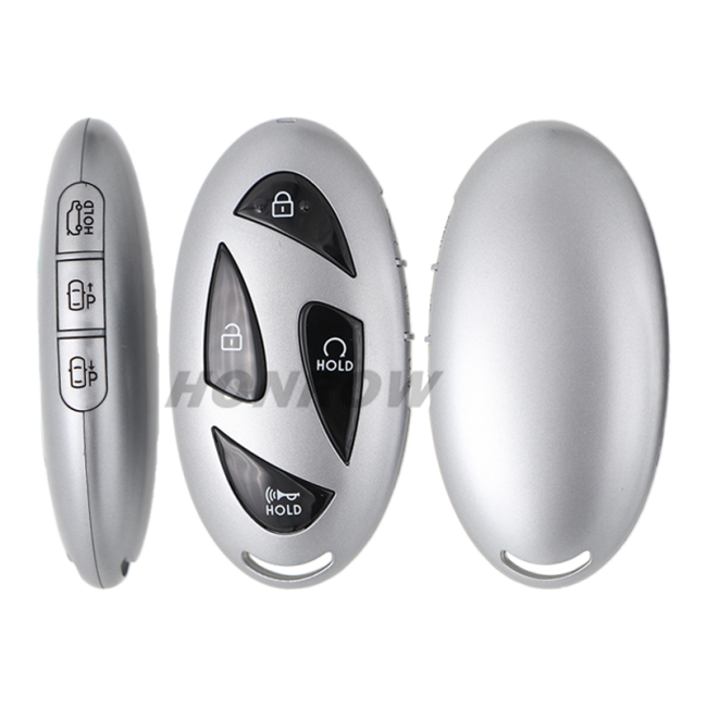 For Hyundai Santa Fe MX5 6+1 buttons smart key with 433Mhz 4A chip  HITAG 128-bits AES ID4A NCF29AXM PN: 95440-P6090  FCCID:TQ8-FOB-4F61M43 Fit Model: For Hyundai 2023-2024 Santa Fe MX5