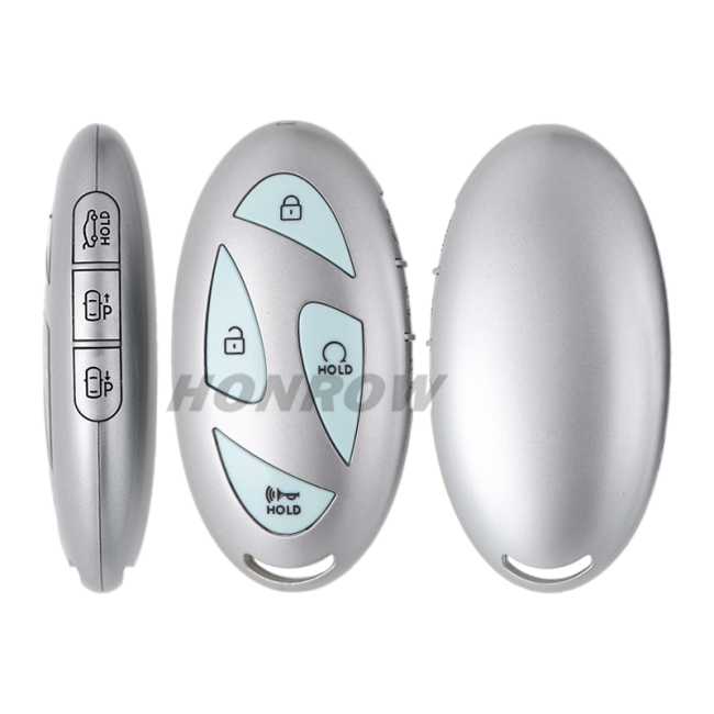 For Hyundai Kona 2024 6+1 buttons smart key with 433Mhz 4A chip  HITAG 128-bits AES ID4A NCF29AXM PN:95440-BF000 For Hyundai Kona 2024