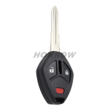For Mit 2+1 button remote key blank with light button (No Logo)