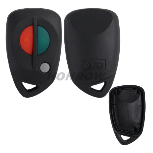 For  Mit 2+1 button remote key blank