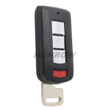 For Mit 2+1  button remote key blank with emergency key blade