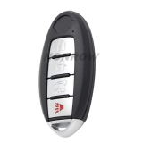 For Nissan 2/2+1/3/3+1/4/4+1 button remote key blank with emergency blade