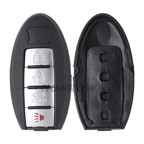 For Nissan 3 button remote key blank with emergency blade