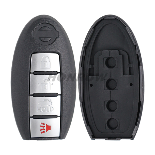 For Nissan 2/2+1/3/3+1 button remote key blank with emergency blade