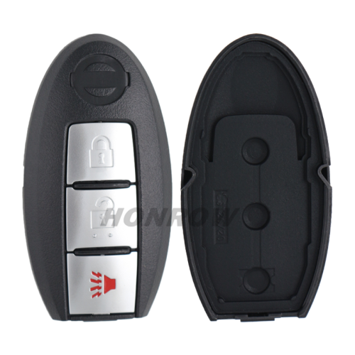 For Nissan 2/2+1/3/3+1 button remote key blank with emergency blade