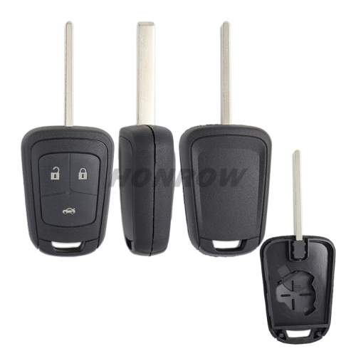 For Opel 3 button remote key shell