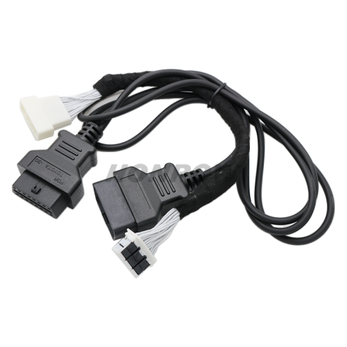 OBDSTAR For Toyota-30 V2 Cable For Toyota 8A-BA 4A-BA Adding Keys All Keys Lost Matching / Cluster Calibration  No need to pierce, hook, or plug and unplug harness during operation, no risk of damaging communication cables