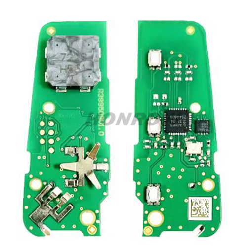 For Peugeot 3008 4008 5008  3 button Remote Key with  4A Chip 433.92Mhz  A3M05 A3M15 A3M65 3 in one Switchable