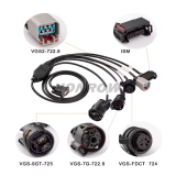 GODIAG Gearbox ISM Cable 5-in-1 for Benz VGS-FDCT 724/ VGS2-722.8/ VGS-7Gtronic-722.9/ VGS-9GT-725/ ISM Works with Key Tool Plus, Multi Prog, VVDI MB
