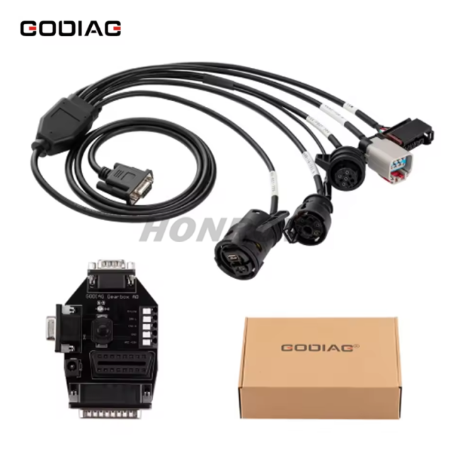 GODIAG Gearbox ISM Cable 5-in-1 for Benz VGS-FDCT 724/ VGS2-722.8/ VGS-7Gtronic-722.9/ VGS-9GT-725/ ISM Works with Key Tool Plus, Multi Prog, VVDI MB