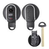 For BMW Mini Cooper 3+1 button remote key shell