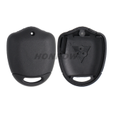 For Mit 3 button remote key blank with Left Blade Without Logo