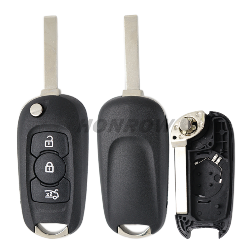 For Opel 3 button remote key blank