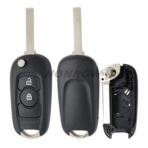 For Opel 2 button remote key blank