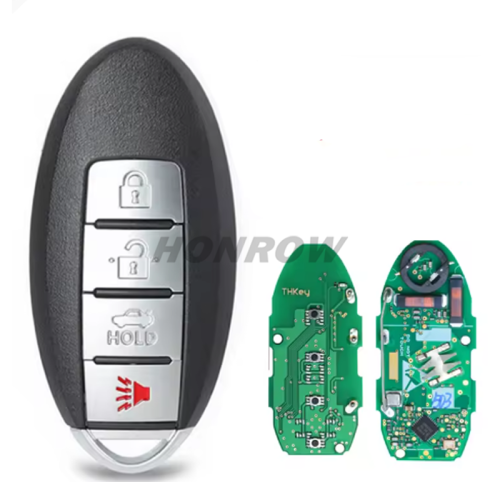 For Nissan  3+1 buttton Remote Control Key with 315MHz ID46 chip FCCID: CWTWBU624