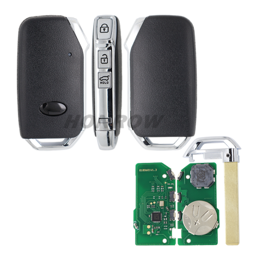 For KIA Telluride 3 button keyless go smart key with 433MHz ID47 Chip P/N: 95440-S9100 FCC ID: TQ8-FOB-4F24
