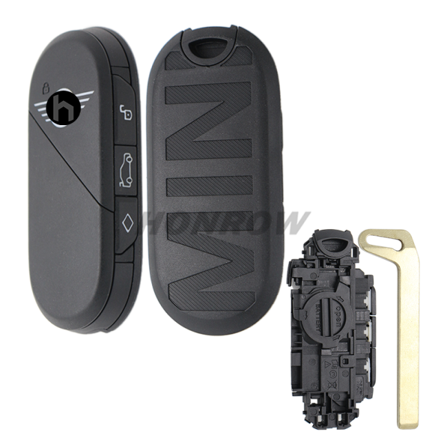 For new BMW mini 3 button remote key shell