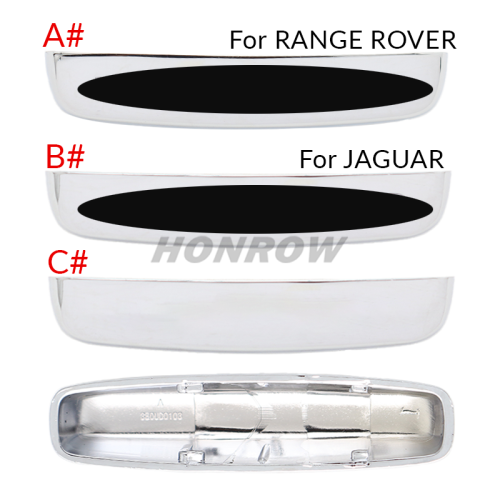 Metal frame A# for Landrover B# for Jaguar C# without logo