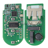 For BMW CAS4 FEM smart card OM-F434 4 button remote PCB With 434MHZ PCF7953P /  Korean market