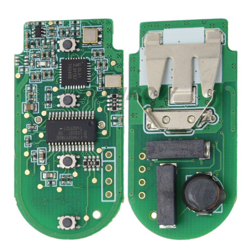For BMW smart card OM-F434 3 button remote key with PCB With 434MHZ /PCF7953P chip  /  Korean market