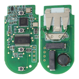 For BMW smart card OM-F434 3 button remote key with PCB（Black）With 434MHZ /PCF7953P chip /  Korean market