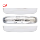 Metal frame A# for Landrover B# for Jaguar C# without logo