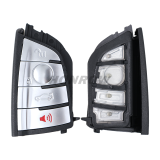 For BMW smart card OM-F434 4 button remote key with PCB（Black）With 434MHZ /PCF7953P chip  /  Korean market