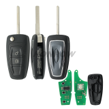 For New Ford Focus Mondeo 2 button flip remote key 433Mhz  After 2012 year KR55WK49986 Part No: 5WK50165  /5WK50166 /5WK50168  /5WK50169 Model: AB39-15K601-DA