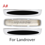 Metal frame A# for Landrover B# for Jaguar C# without logo