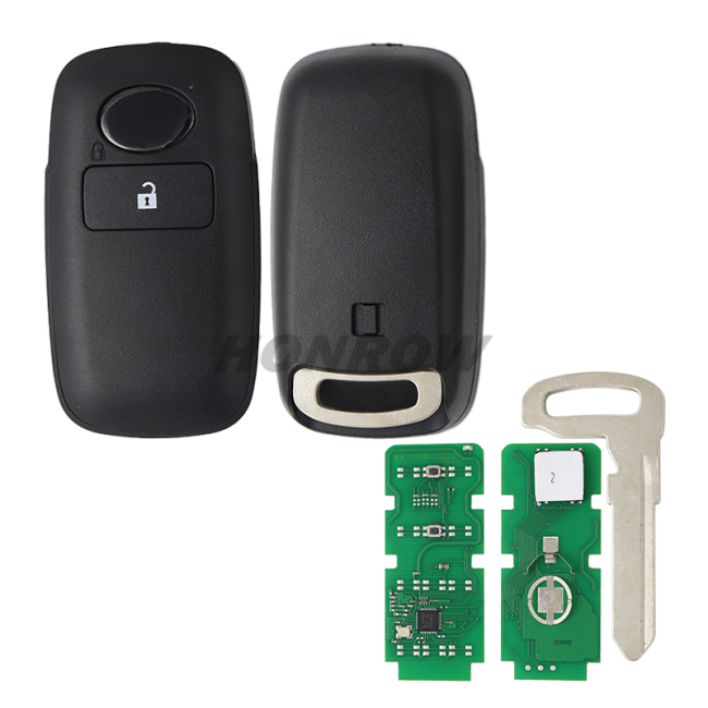 For Toy 2 button smart key with 433MHz 4A chip  FCCID: 89994-BZ170