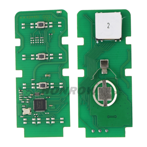 For Toy 3 button smart key with 433MHz 4A chip  P/N: 89994-BZ041