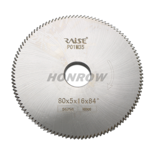 Cobalt containing high-speed steel angle knife  φ80x5xφ16x84°