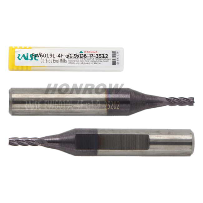 CNC key machine special milling cutter   φ1.9x6.3xD6x40x4F   cutters for E9,A9,Mini