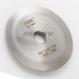 Cobalt containing high-speed steel angle knife φ70x7.3xφ12.7x40°