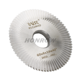 Cobalt containing high-speed steel angle knife φ60x6xφ16x40°