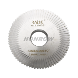 Cobalt containing high-speed steel angle knife φ60x6xφ16x40°