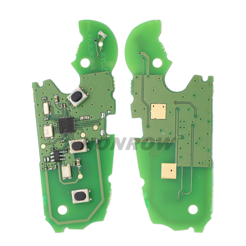 For Au A4 3 button flip remote key with 433Mhz Suit for 8EO837220L 8EO837220T 8EO837220F 8EO837220G 8EO837220H 8EO837220R 8EO837220E